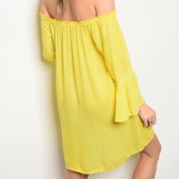 Off-The-Shoulder Mini Dress - Picture 2 of 4